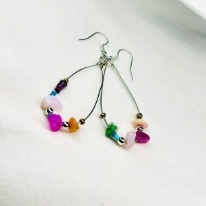 Cute handmade earrings ❤️ nickel, free, colorful
